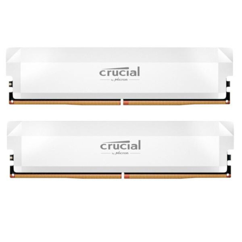 Модуль памяти DDR5 2x32GB/6400 Crucial Pro Overclocking White (CP2K32G64C40U5W)
