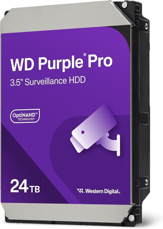 Накопичувач HDD SATA 24.0TB WD Purple Pro 7200rpm 512MB (WD241PURP)