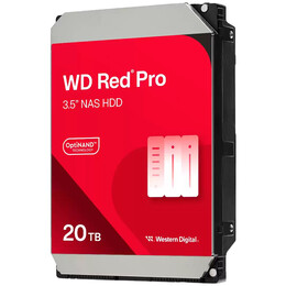 Накопичувач HDD SATA 20TB WD Red Pro 7200rpm 512MB (WD202KFGX)