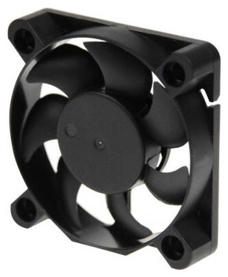 Вентилятор Titan TFD-5010M12Z, 50х50х10мм, 3-pin, чорний