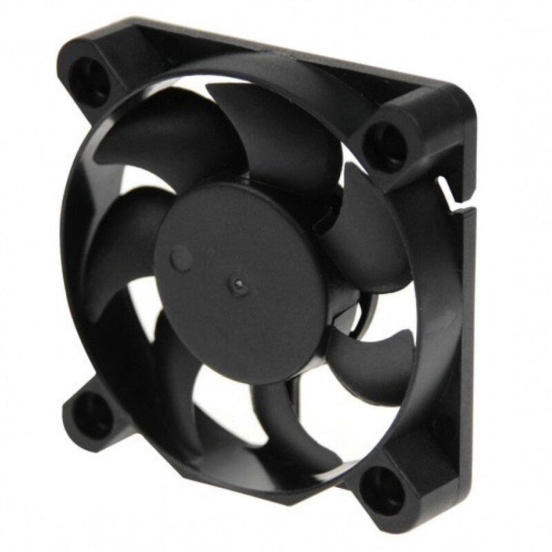 Вентилятор Titan TFD-5010M12Z, 50х50х10мм, 3-pin, чорний