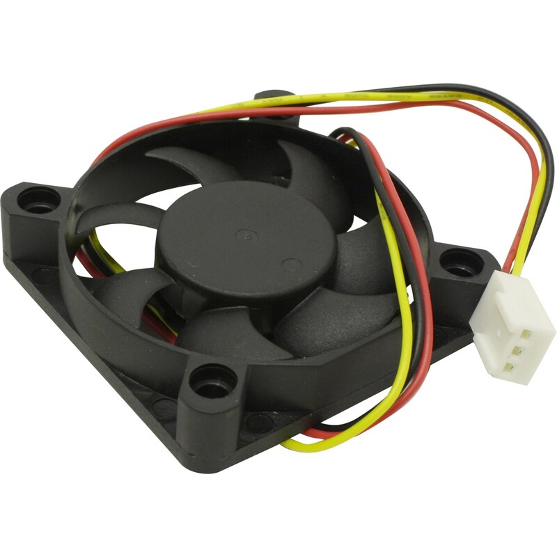 Вентилятор Titan TFD-5010M12Z, 50х50х10мм, 3-pin, чорний