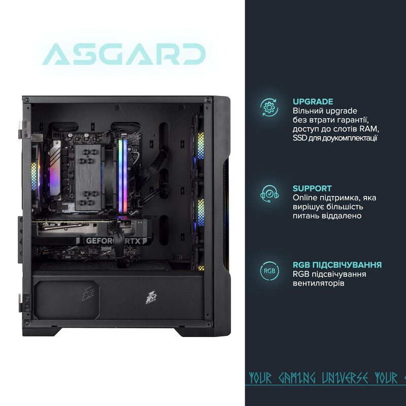 Персональний комп`ютер ASGARD Wyrd PBG Windows 11 Home (A75X3D.32.S10.56T16.7189W)