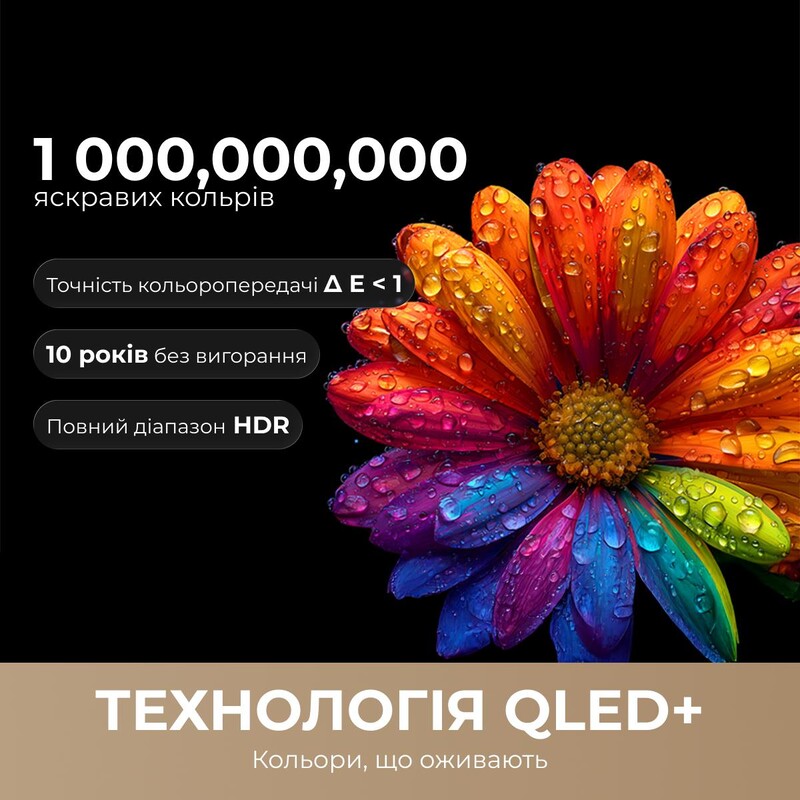 Телевiзор Dreame Vivid QLED 4K TV 75Q100