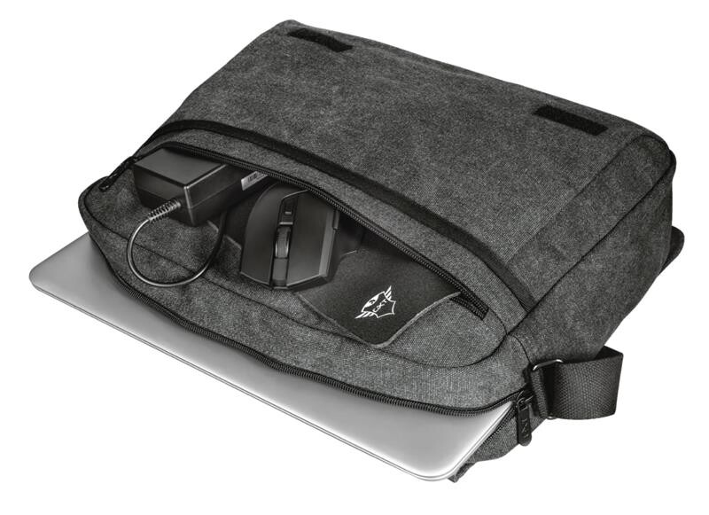 Сумка для ноутбука Trust GXT 1260 Yuni Gaming Grey (23241) 15.6"