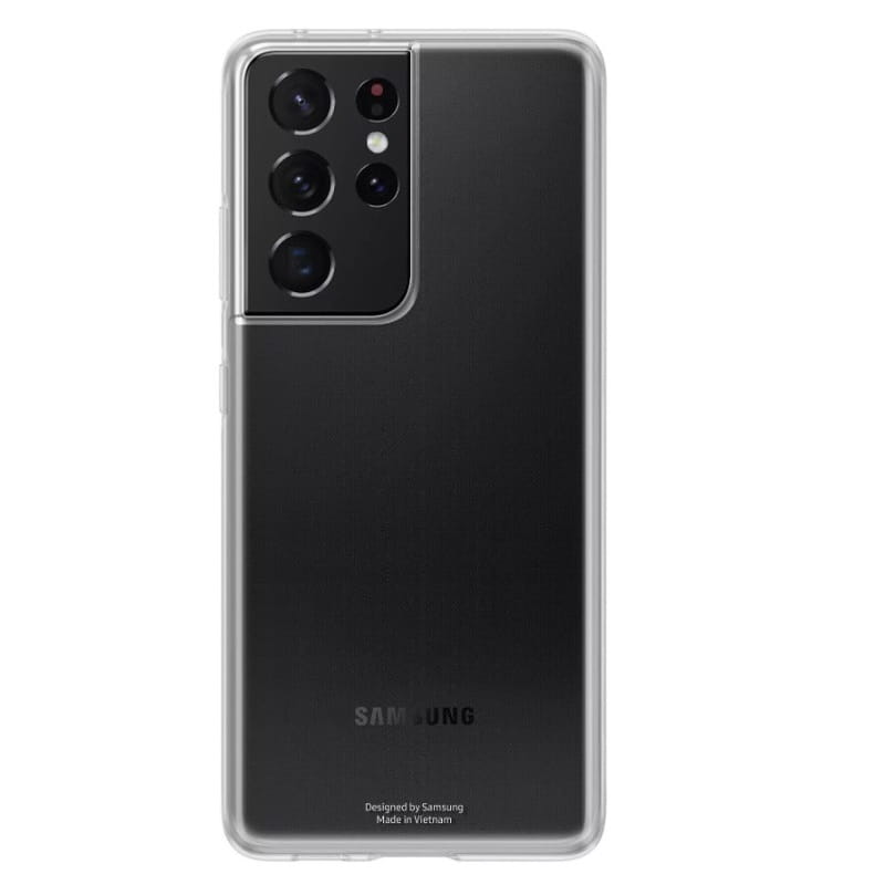 Чохол-накладка Samsung Clear Cover для Samsung Galaxy S21 Ultra SM-G998 Transparent (EF-QG998TTEGRU)