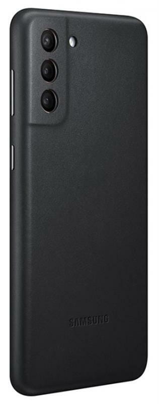 Чехол-накладка Samsung Leather Cover для Samsung Galaxy S21+ SM-G996 Black (EF-VG996LBEGRU)