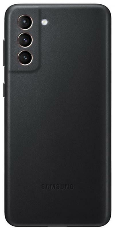 Чехол-накладка Samsung Leather Cover для Samsung Galaxy S21+ SM-G996 Black (EF-VG996LBEGRU)