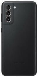 Чехол-накладка Samsung Leather Cover для Samsung Galaxy S21+ SM-G996 Black (EF-VG996LBEGRU)