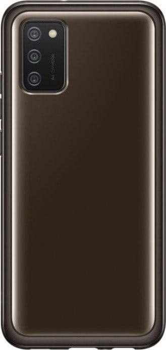 Чохол-накладка Samsung Soft Clear Cover для Samsung Galaxy A02s SM-A025 Black (EF-QA025TBEGRU)