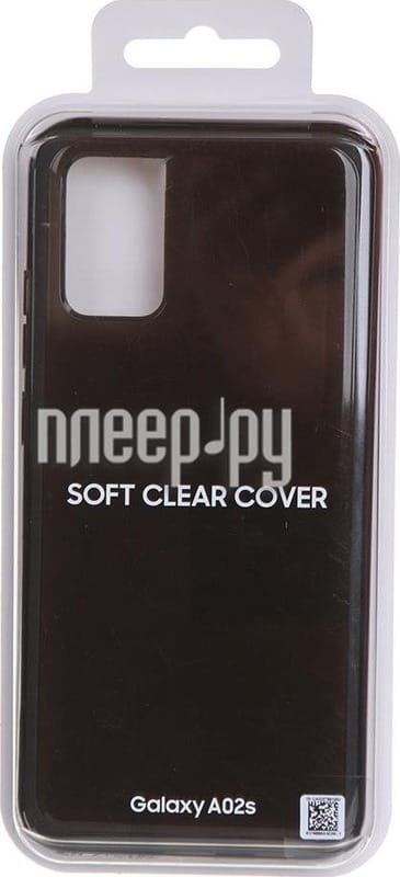 Чохол-накладка Samsung Soft Clear Cover для Samsung Galaxy A02s SM-A025 Black (EF-QA025TBEGRU)