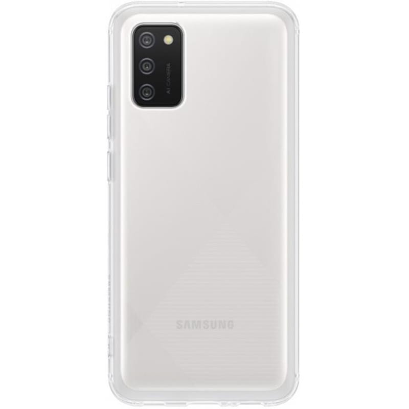Чохол-накладка Samsung Soft Clear Cover для Samsung Galaxy A02s SM-A025 Transparent (EF-QA025TTEGRU)
