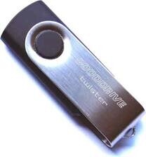 USB 16Gb Goodram Twister Black Prologix plastic box