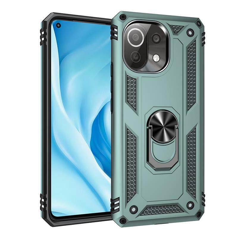 Чeхол-накладка BeCover Military для Xiaomi Mi 11 Lite/Mi 11 Lite 5G/11 Lite 5G NE Dark Green (706645)