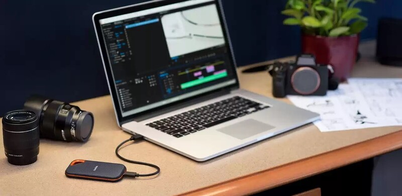 Накопичувач зовнiшнiй SSD 4TB SanDisk Extreme Pro (SDSSDE81-4T00-G25)