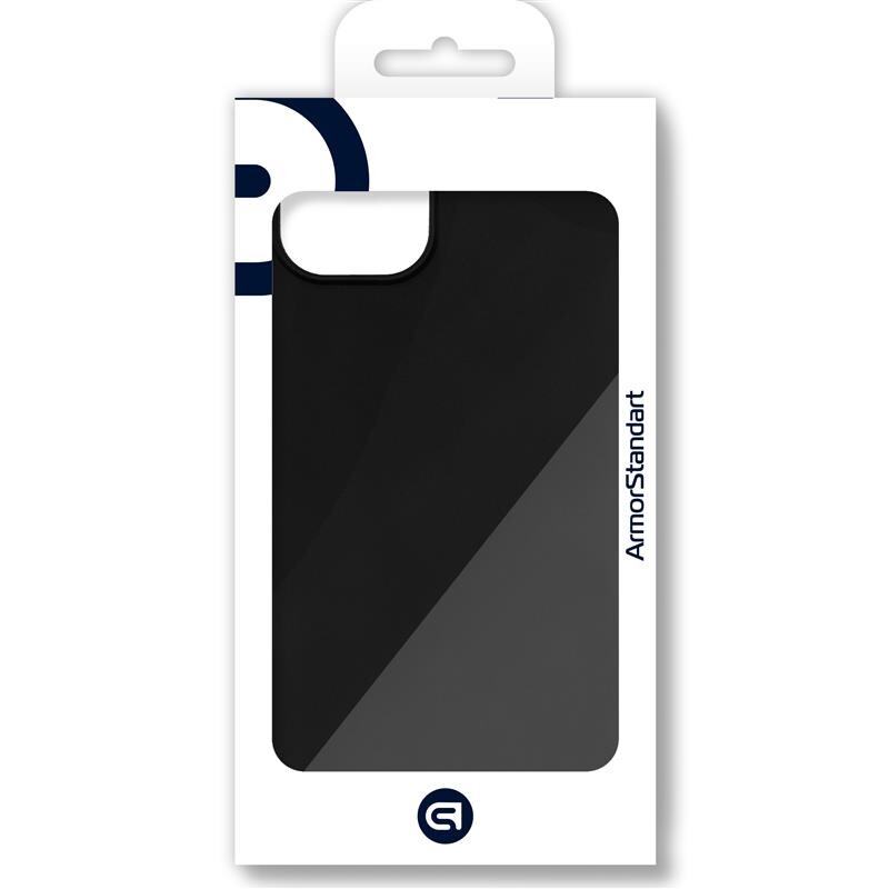 Чохол-накладка Armorstandart Matte Slim Fit для Apple iPhone 15 Plus Black (ARM68242)