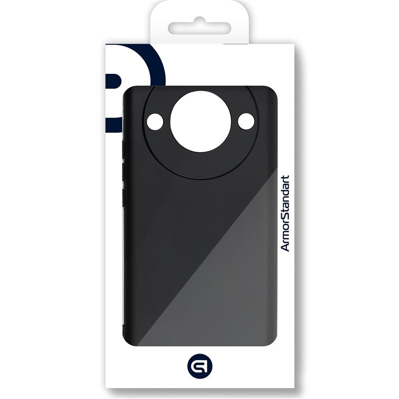 Чохол-накладка Armorstandart Matte Slim Fit для Honor X40 Camera cover Black (ARM69395)