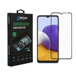 Защитное стекло BeCover для Samsung Galaxy A22 SM-A225 Black (706609)