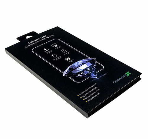 Фото - Защитное стекло / пленка Grand-X Захисне скло керамічне  для Apple iPhone 13 Mini Black  C (CAIP13MB)