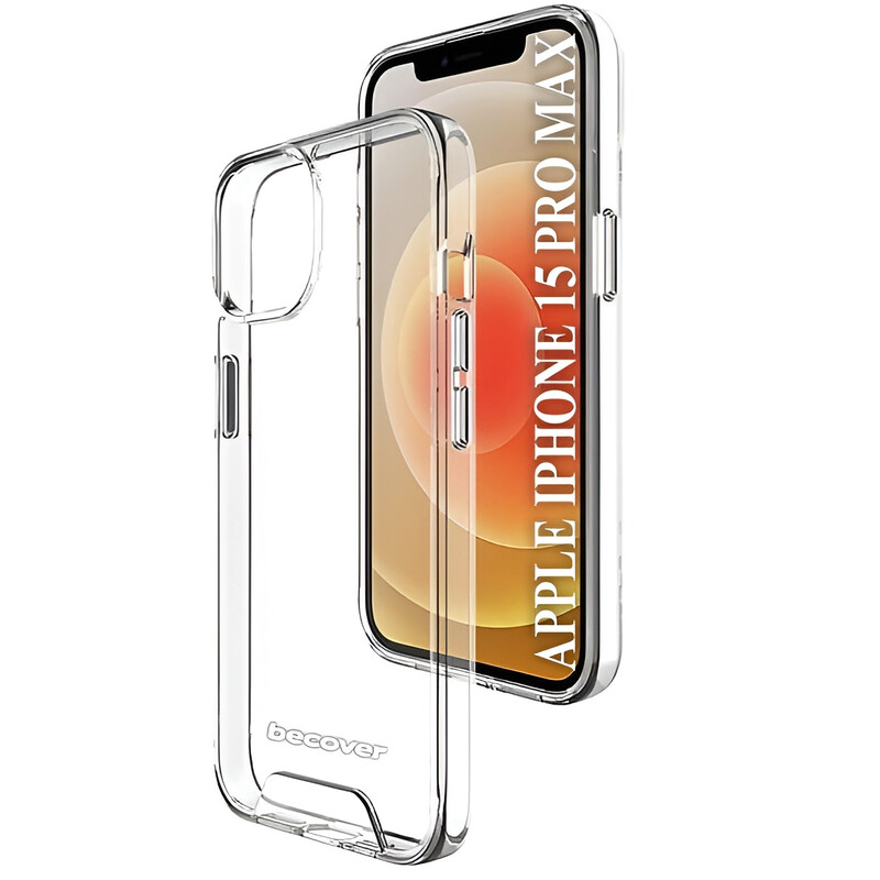 Чохол-накладка BeCover Space Case для Apple iPhone 15 Pro Max Transparancy (709939)