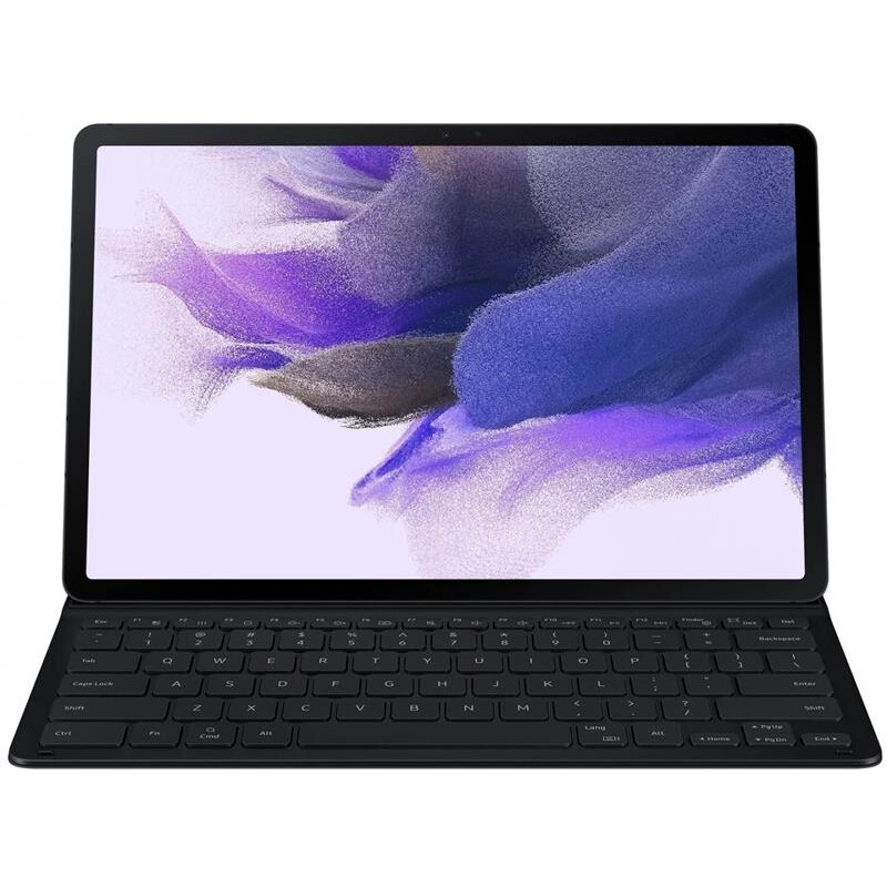 Чехол-клавиатура Samsung для Samsung Galaxy Tab S7 FE/Tab S7 Plus/S8 Plus Black (EF-DT730BBRGRU)