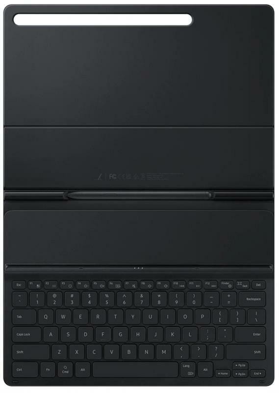 Чохол-клавіатура Samsung для Samsung Galaxy Tab S7 FE/Tab S7 Plus/S8 Plus Black (EF-DT730BBRGRU)