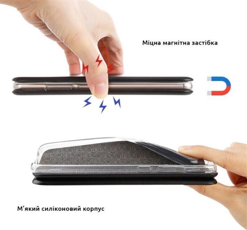 Чeхол-книжка BeCover Exclusive для Xiaomi Redmi 12 5G Black (710285)