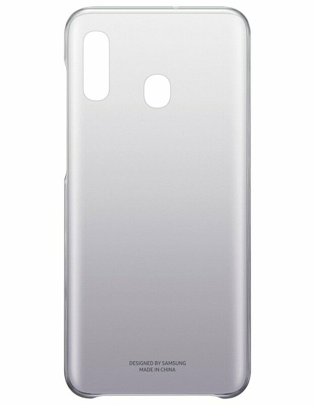 Чохол-накладка Samsung Gradation Cover для Samsung Galaxy A20 SM-A205 Black (EF-AA205CBEGRU)