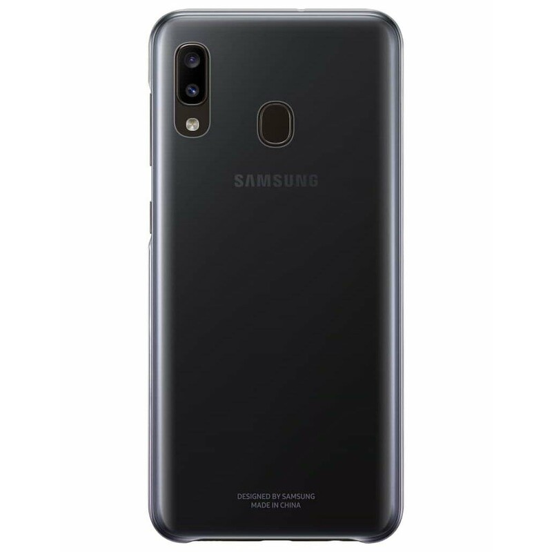 Чохол-накладка Samsung Gradation Cover для Samsung Galaxy A20 SM-A205 Black (EF-AA205CBEGRU)