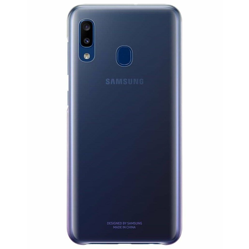 Чохол-накладка Samsung Gradation Cover для Samsung Galaxy A20 SM-A205 Violet (EF-AA205CVEGRU)