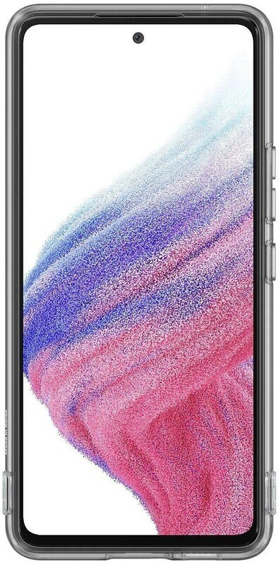 Чохол-накладка Samsung Soft Clear Cover для Samsung Galaxy A53 SM-A536 Black (EF-QA536TBEGRU)