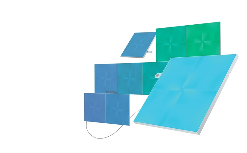 Розумна система освітлення Nanoleaf Canvas Smarter Kit Apple HomeKit, 9 шт. (NL29-0002SW-9PK)