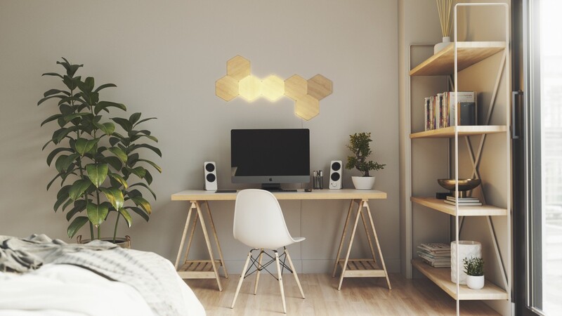 Розумна система освітлення Nanoleaf Elements - Hexagons Starter Kit Apple HomeKit, 7 шт. (NL52-K-7002HB-7PK)