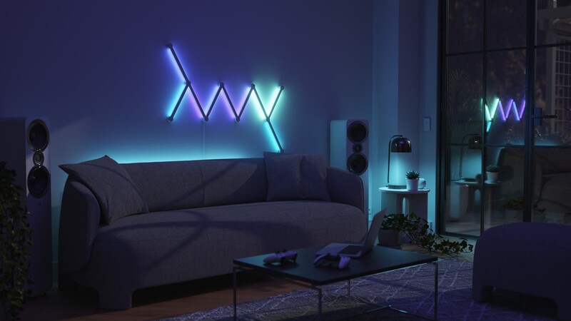 Розумна система освітлення Nanoleaf Lines Starter Kit Apple HomeKit, 9 шт. (NL59-K-0002LW-9PK-EU)