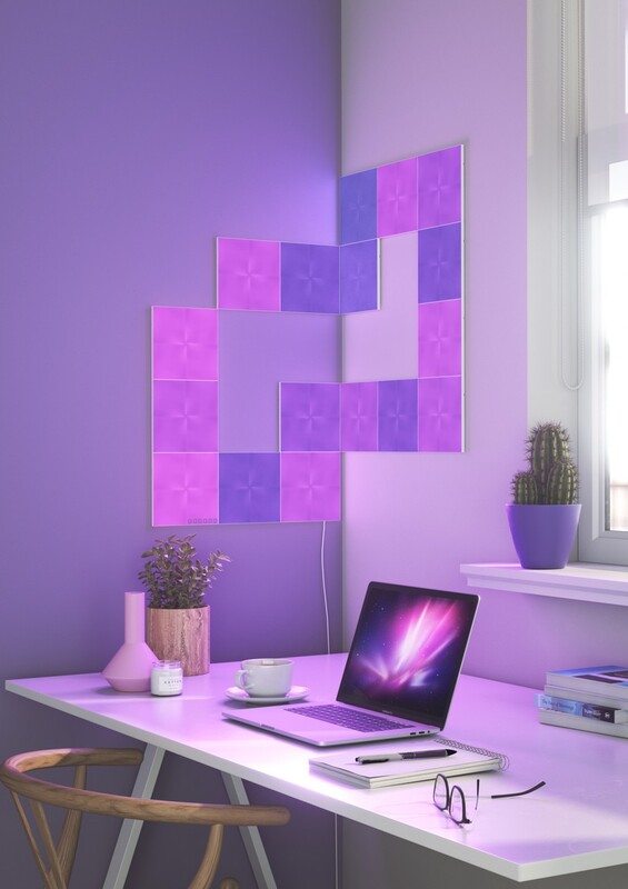 Гнучкі роз`єми Nanoleaf Canvas Flexible Linkers для підключення додаткових панелей (NC04-0030)
