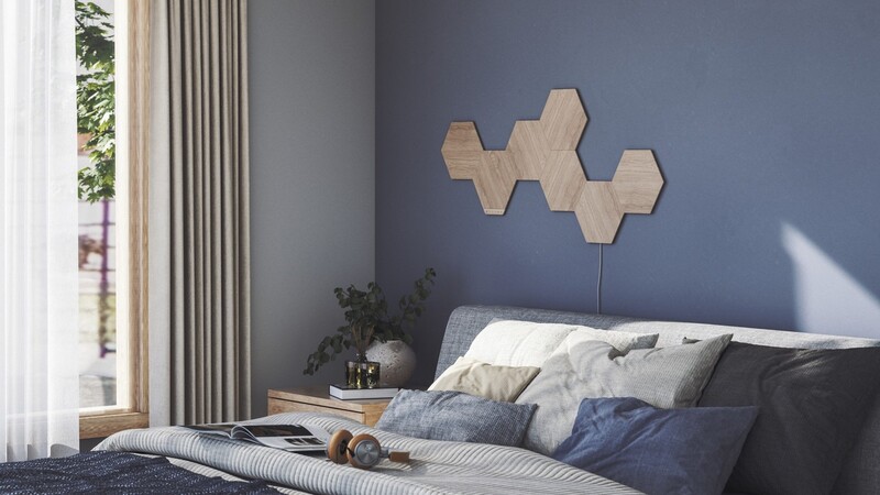 Додаткові панелі Nanoleaf Elements - Hexagons Expansion Pack Apple HomeKit, 3 шт. (NL52-E-0001HB-3PK)