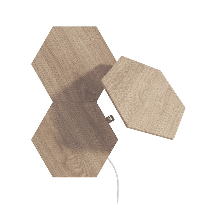 Додаткові панелі Nanoleaf Elements - Hexagons Expansion Pack Apple HomeKit, 3 шт. (NL52-E-0001HB-3PK)