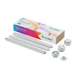Додаткові панелі Nanoleaf Lines Expansion Pack Apple HomeKit, 3 шт. (NL59-E-0001LW-3PK)