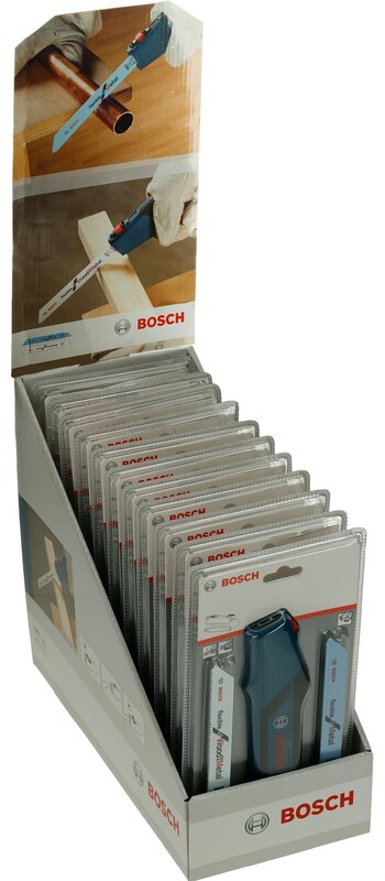 Рукоятка-держатель для сабельных полотен Bosch Professional с 2 холстами (2.608.000.495)