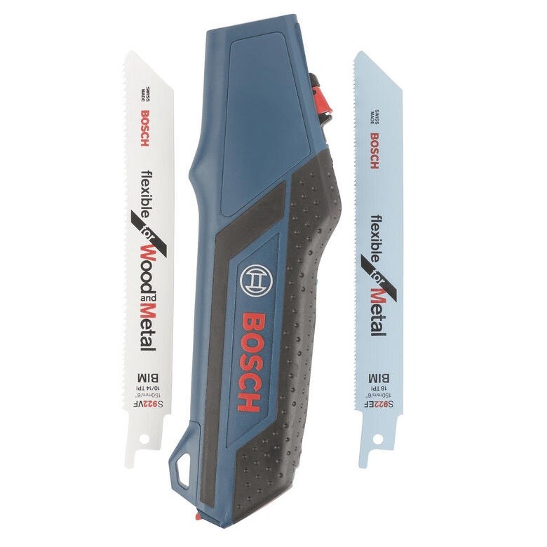 Рукоятка-держатель для сабельных полотен Bosch Professional с 2 холстами (2.608.000.495)