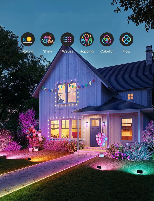 Набір світильників Govee Outdoor FLood Lights 36W 6500К H8057C11