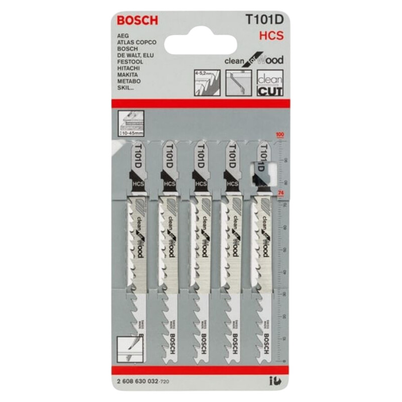 Полотно Bosch Professional по дереву T101D (2.608.630.032)