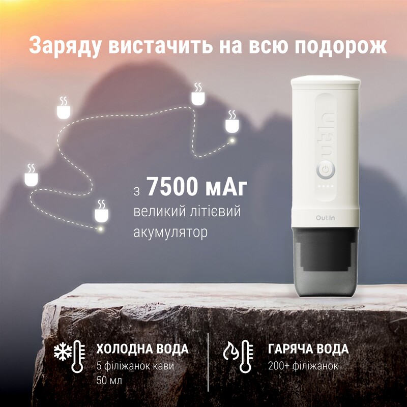 Кавоварка Outin Otem 01 (OTEM-01-PW)