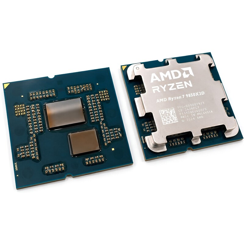 Процессор AMD Ryzen 7 9850X3D (4.7GHz 96MB 120W AM5) Tray (100-000001973)
