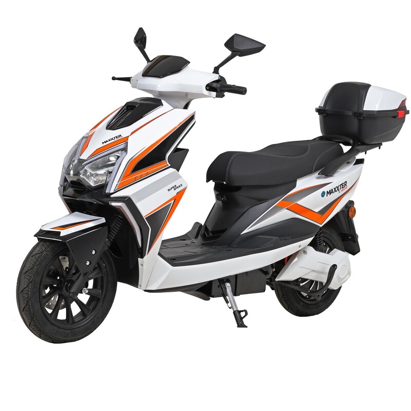 Электроскутер Maxxter Neon White