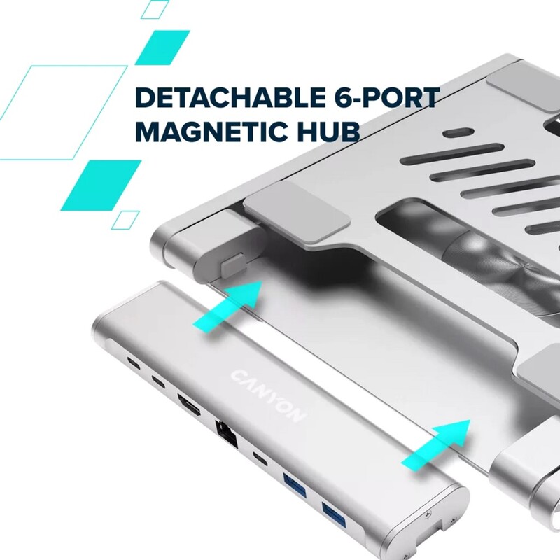 Охлаждающая подставка для ноутбука Canyon OnStand 2 (CNS-SDS2)