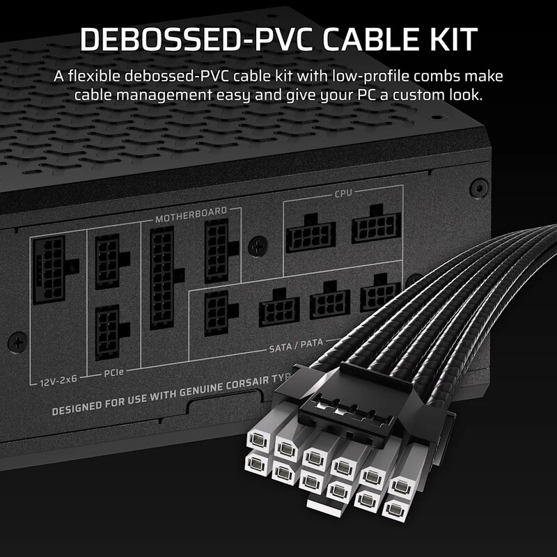 Блок питания Corsair HX1000i Shift ATX 3.1 1000W (CP-9020265)