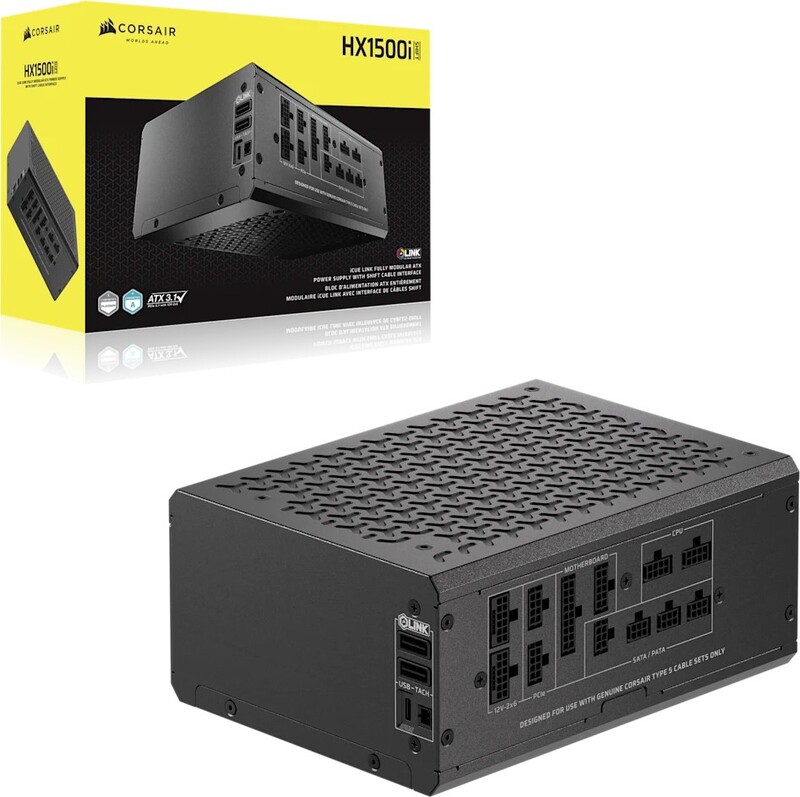 Блок питания Corsair HX1500i Shift ATX 3.1 1500W (CP-9020269)