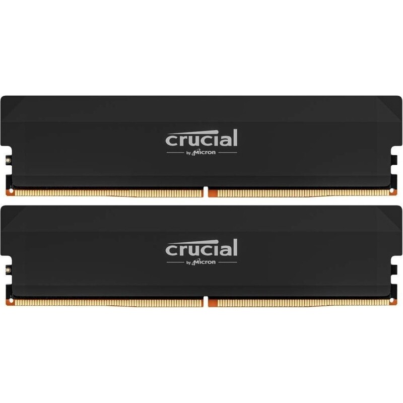 Модуль памяти DDR5 2x16GB/6400 Crucial Pro Overclocking Black (CP2K16G64C38U5B)