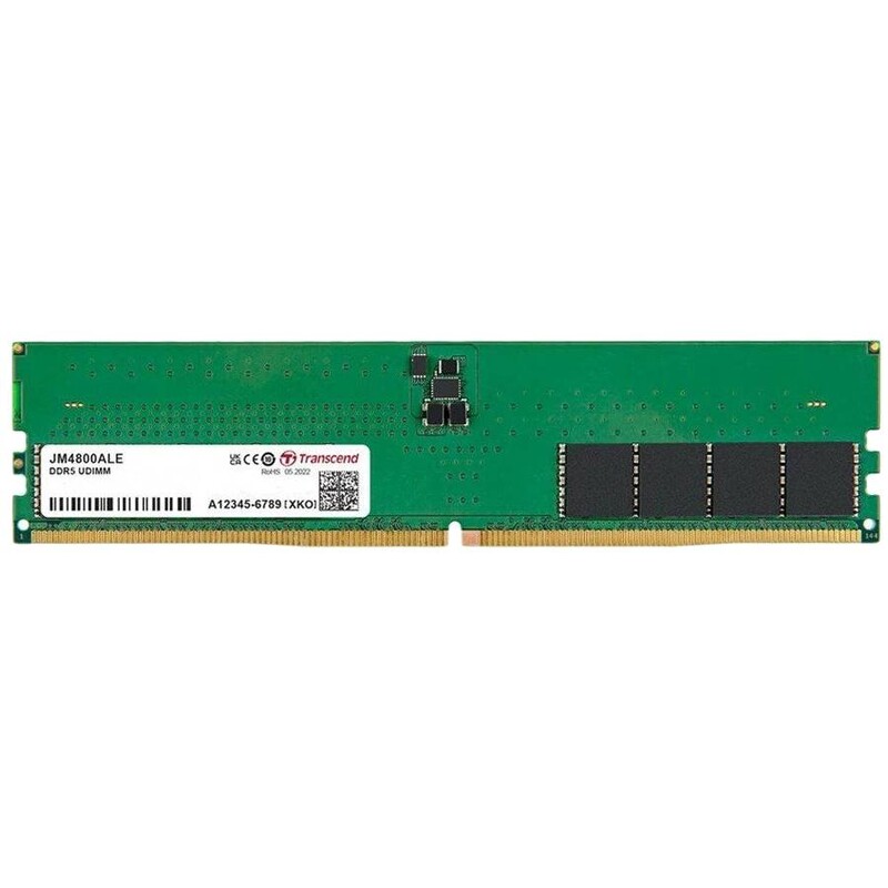 Модуль пам`ятi DDR5 32GB/4800 Transcend (JM4800ALE-32G)